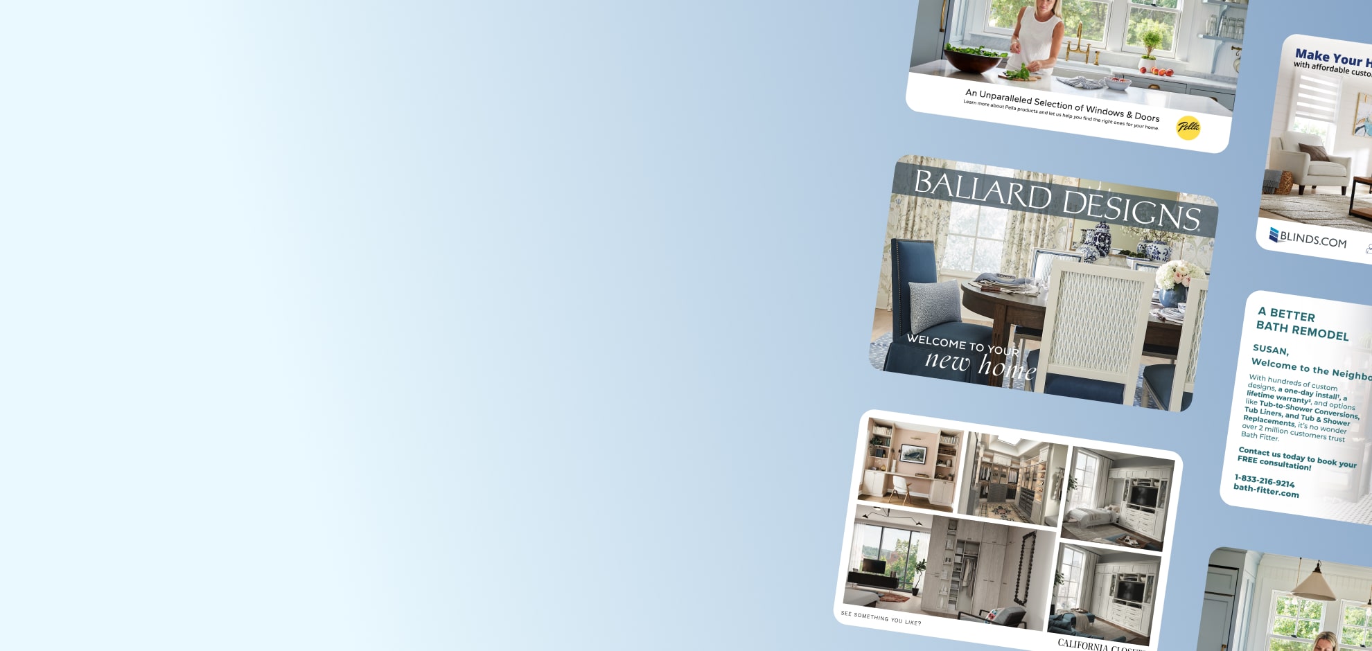 mail featuring home decor